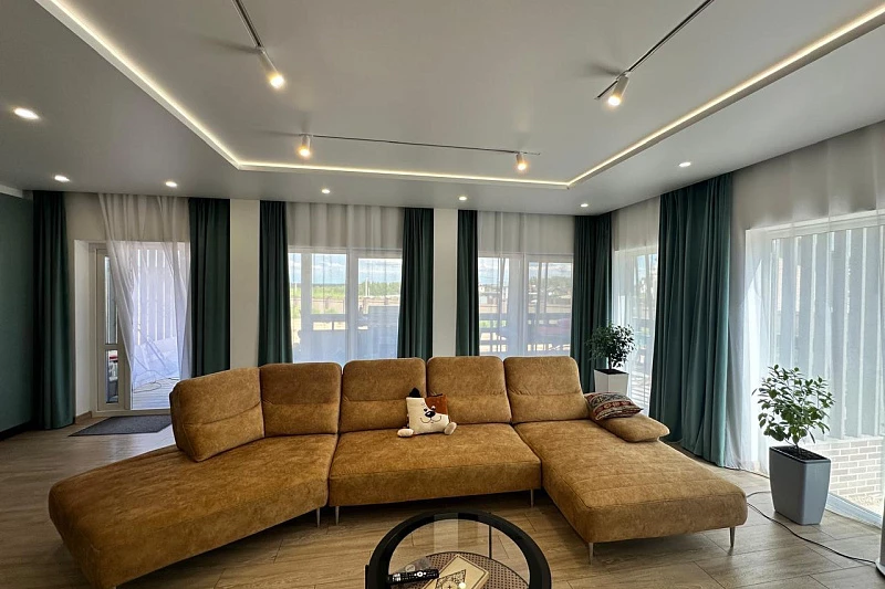 ПРОЕКТ КАРКАСНОГО ДОМА ИЗ БЫСТРОВОЗВОДИМЫХ КОНСТРУКЦИЙ DOORHAN